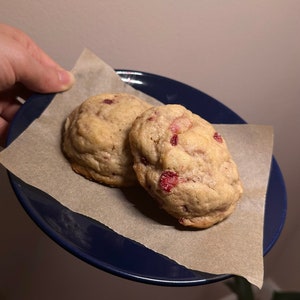 Strawberry Cheesecake Cookies
