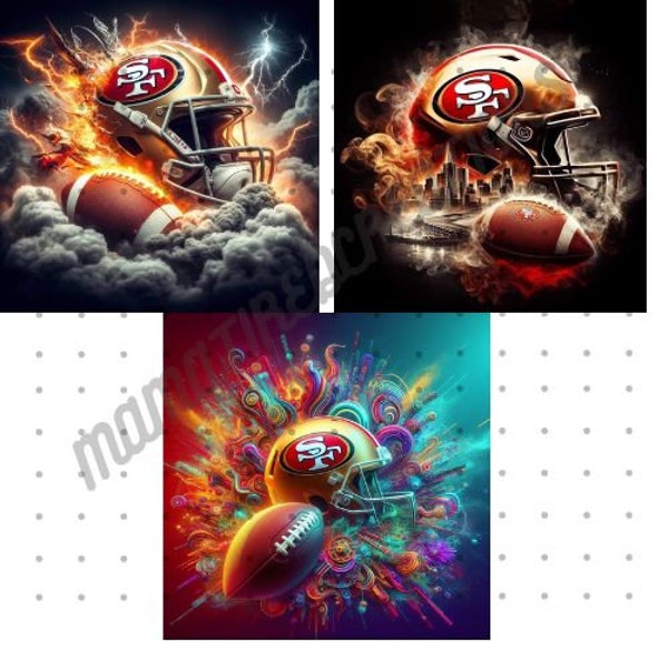 San Fransisco football png, football png, san fransisco png, 49ers png, sublimation png, digital files png, super bowl png, craft ideas png