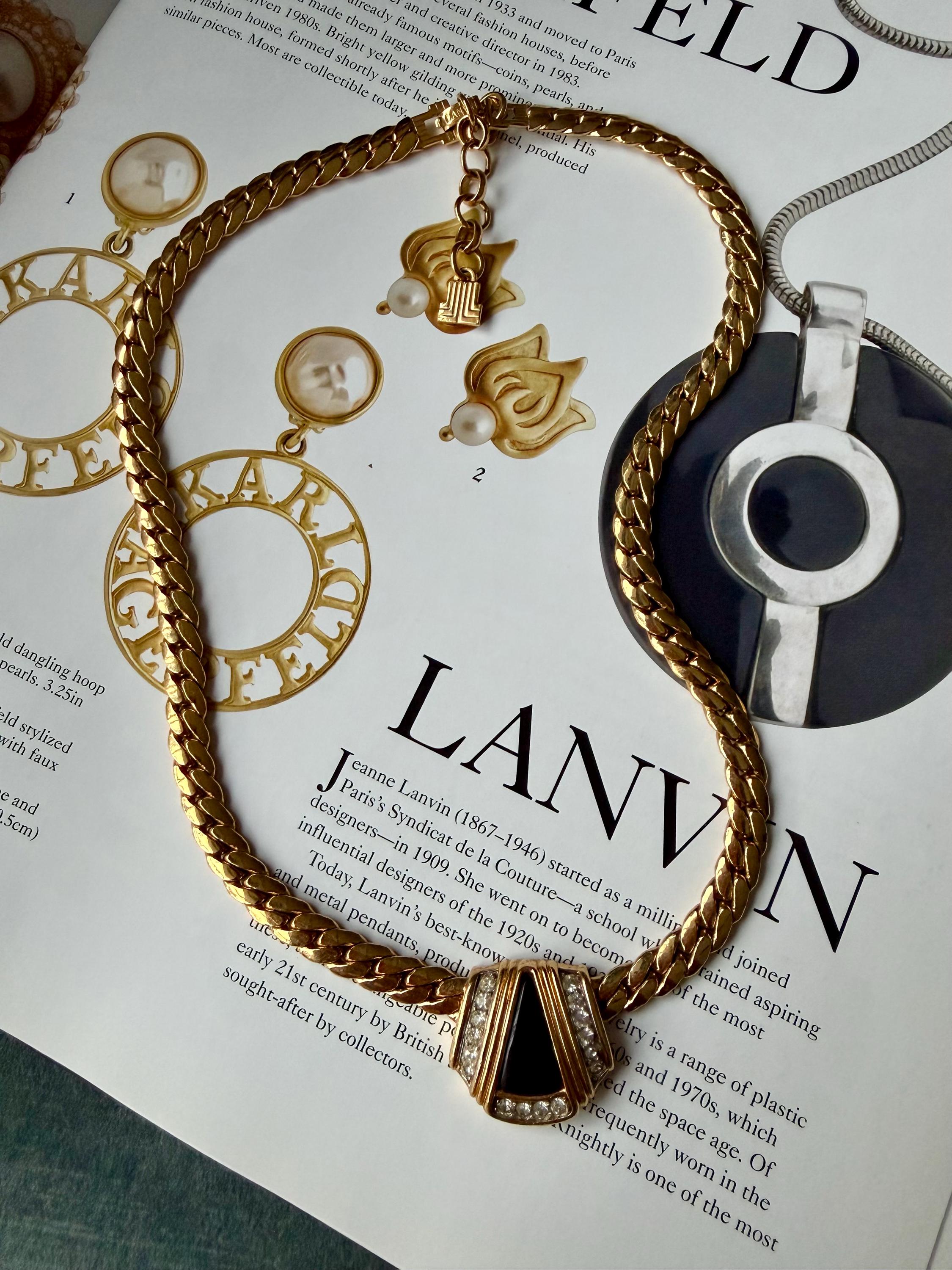 Lanvin Vintage Jewellery - Etsy