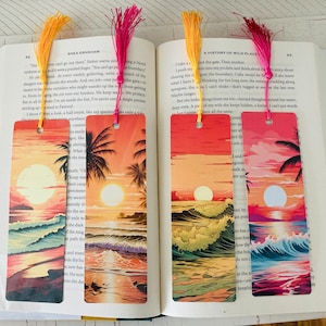 Sunset Beach Bookmarks