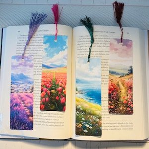 Flower Meadows Bookmarks