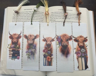 Fluffy Cow Book Buddy Bookmarks