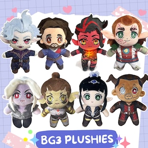 Baldur&#39;s Gate 3 Astarion ぬいぐるみ 20cm Dreaminer|astarion Bg3 Plush Toy - Soft Cotton Anime Figure