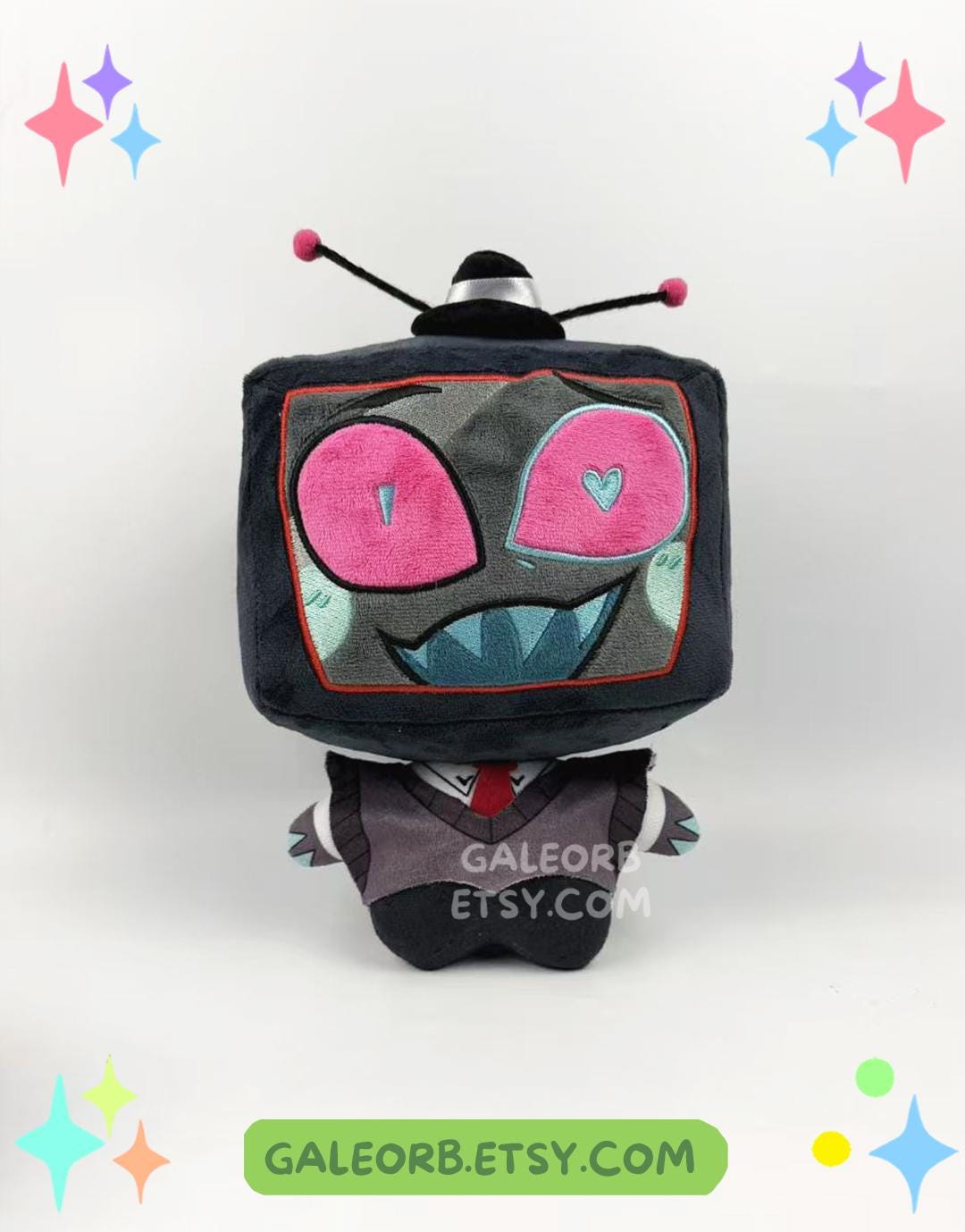 アラスター・ヴィンセントぬいぐるみ Vox 人間形態 ハズビン・ホテル