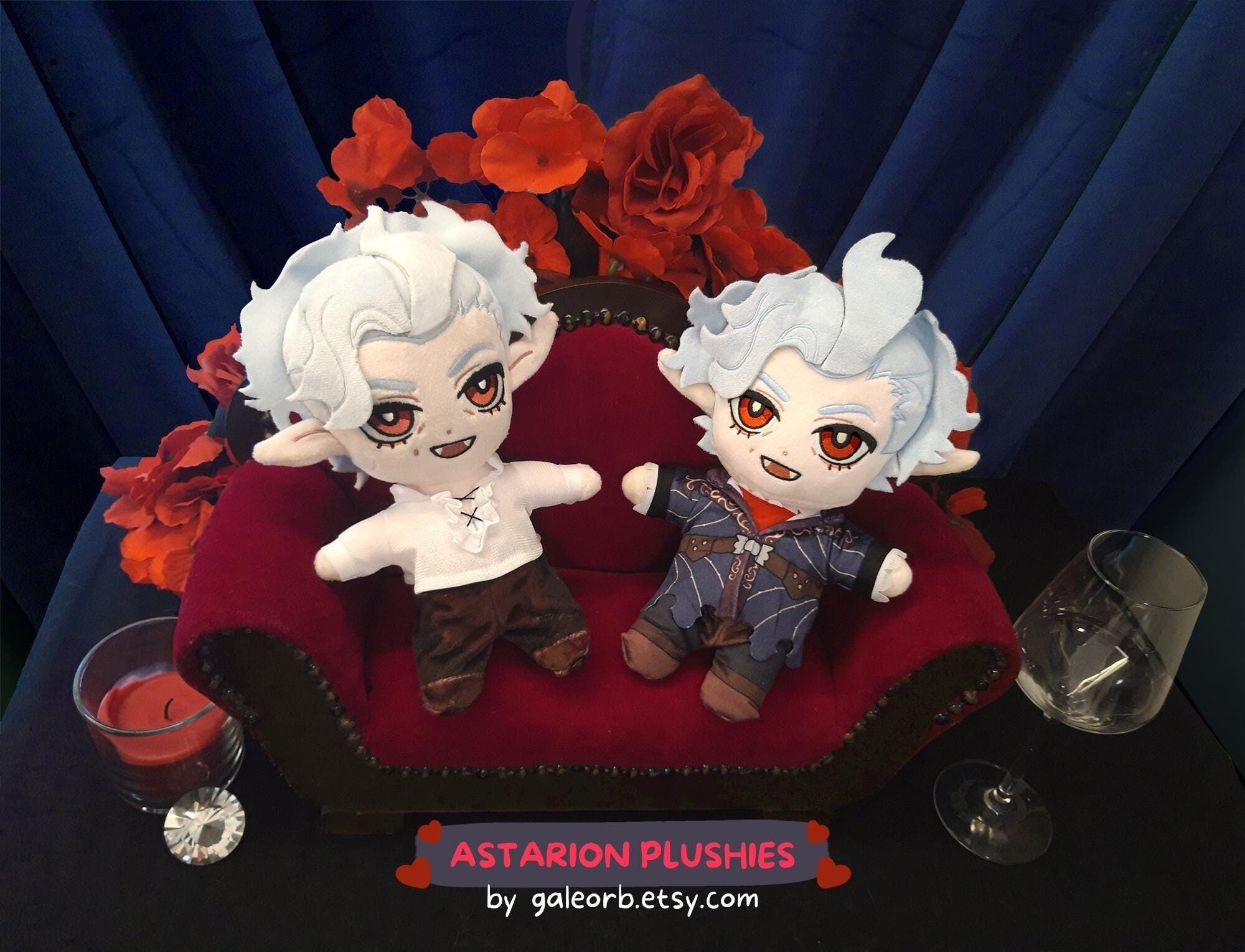 Astarion Baldur's Gate 3 Plushie - Etsy