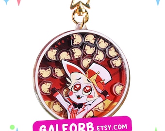 Lucifer Morningstar Shaker Charm Hazbin Hotel