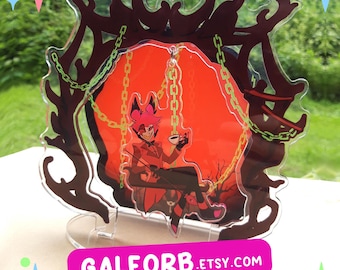 Alastor Hazbin Hotel Swinging Standee 17cm