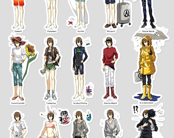 Poster Persona 5 Royal Goro Akechi Outfits