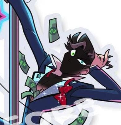Vincent Rotating Standee Pole Dance Human Vox Whittman Hazbin