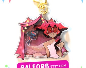 Shaker Charm Alastor Vox Hazbin Hotel Season 2 Radiostatic Voxal Easy