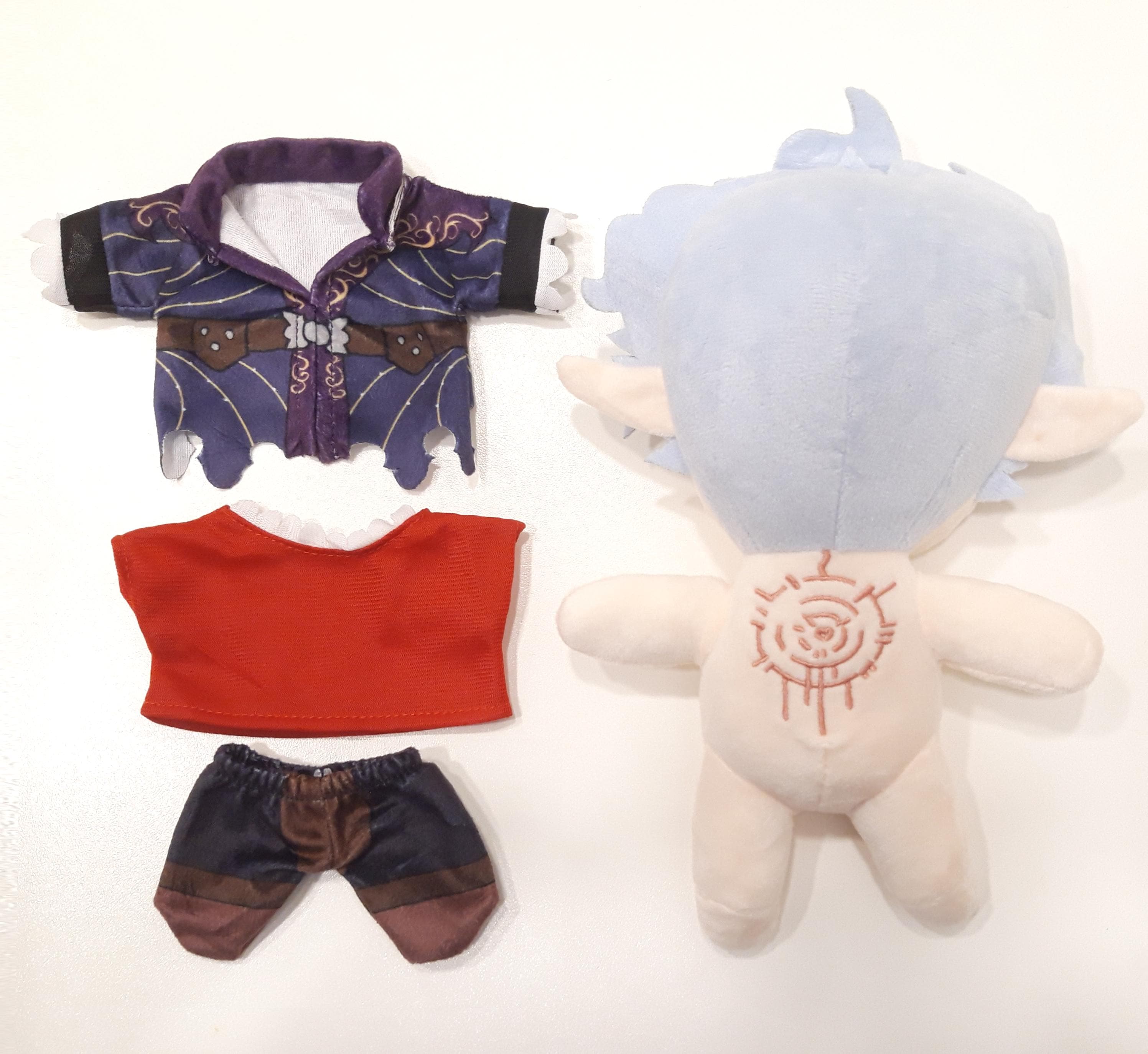Astarion Baldur's Gate 3 Plush Armor Clothes - Etsy