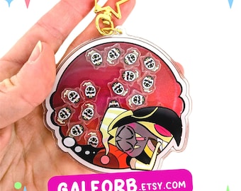Sir Pentious Egg Boiz minions Shaker Charm Hazbin Hotel