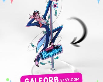 Vincent Rotating Standee Pole Dance Human Vox Whittman Hazbin Hotel Season 2