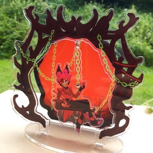 Alastor Hazbin Hotel Swinging Standee 17cm