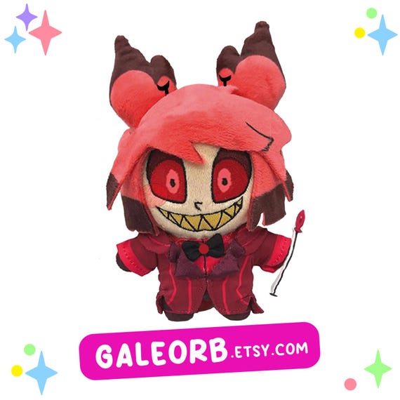 Alastor Vincent Plushies Vox Human Form Hazbin Hotel Season 2 - Etsy