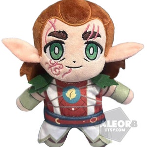 Halsin Baldur's Gate 3 Druid Bear Tail Plush