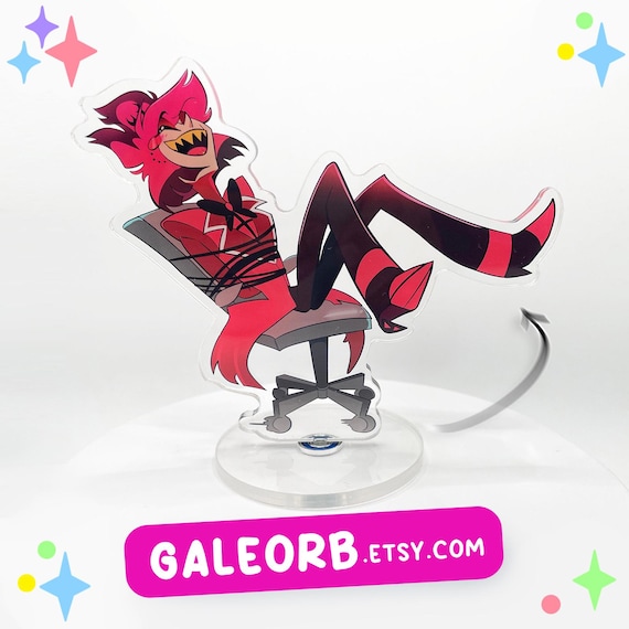 Alastor Rotating Standee Hazbin Hotel 12cm