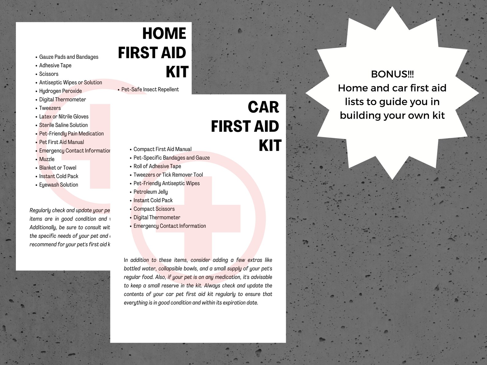 Pet First Aid Ebook - First Aid Basics - First Aid Kit - Pet First Aid ...