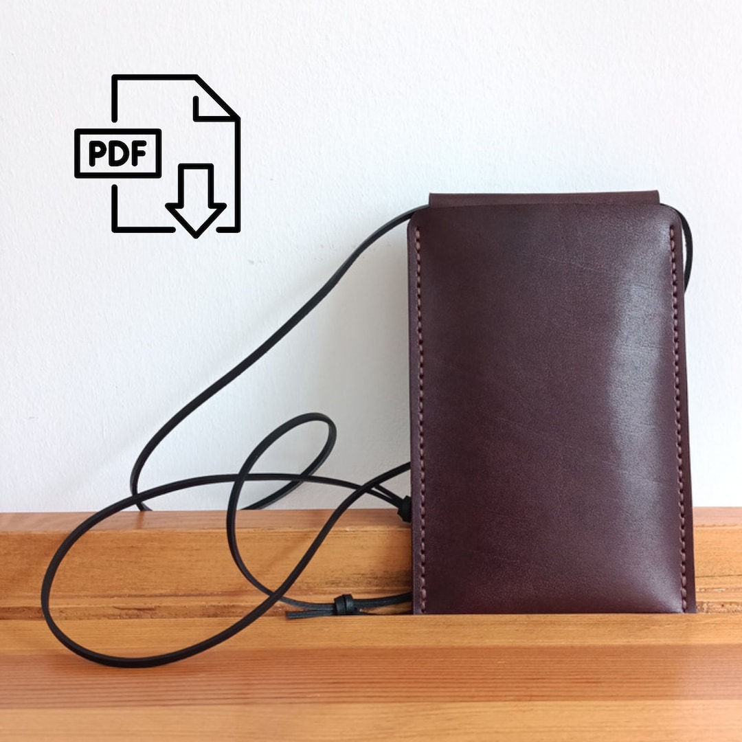 Sewing Pattern for Phone Sling, Crossbody Phone Bag PDF, Slim Phone ...