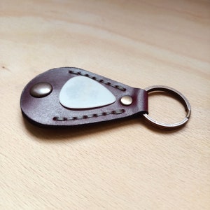 PDF Round Keychain Template, Leather Pick Case Template, Leather Craft ...
