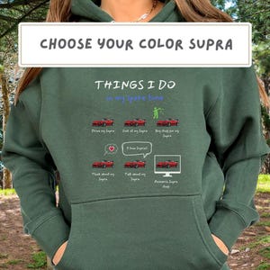 Supras in my Spare Time Premium Fleece Hoodie