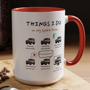 Land Cruiser Trucks in my Spare Time Coffee Mug
