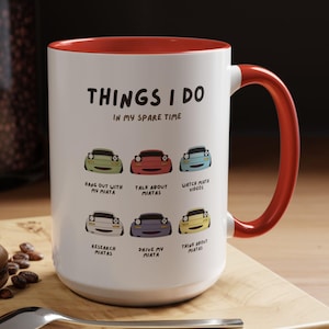 Miatas in my Spare Time Coffee Mug