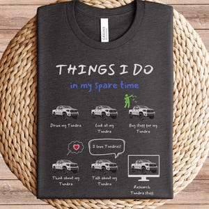 Tundra Trucks in my Spare Time jersey T-shirt met korte mouwen