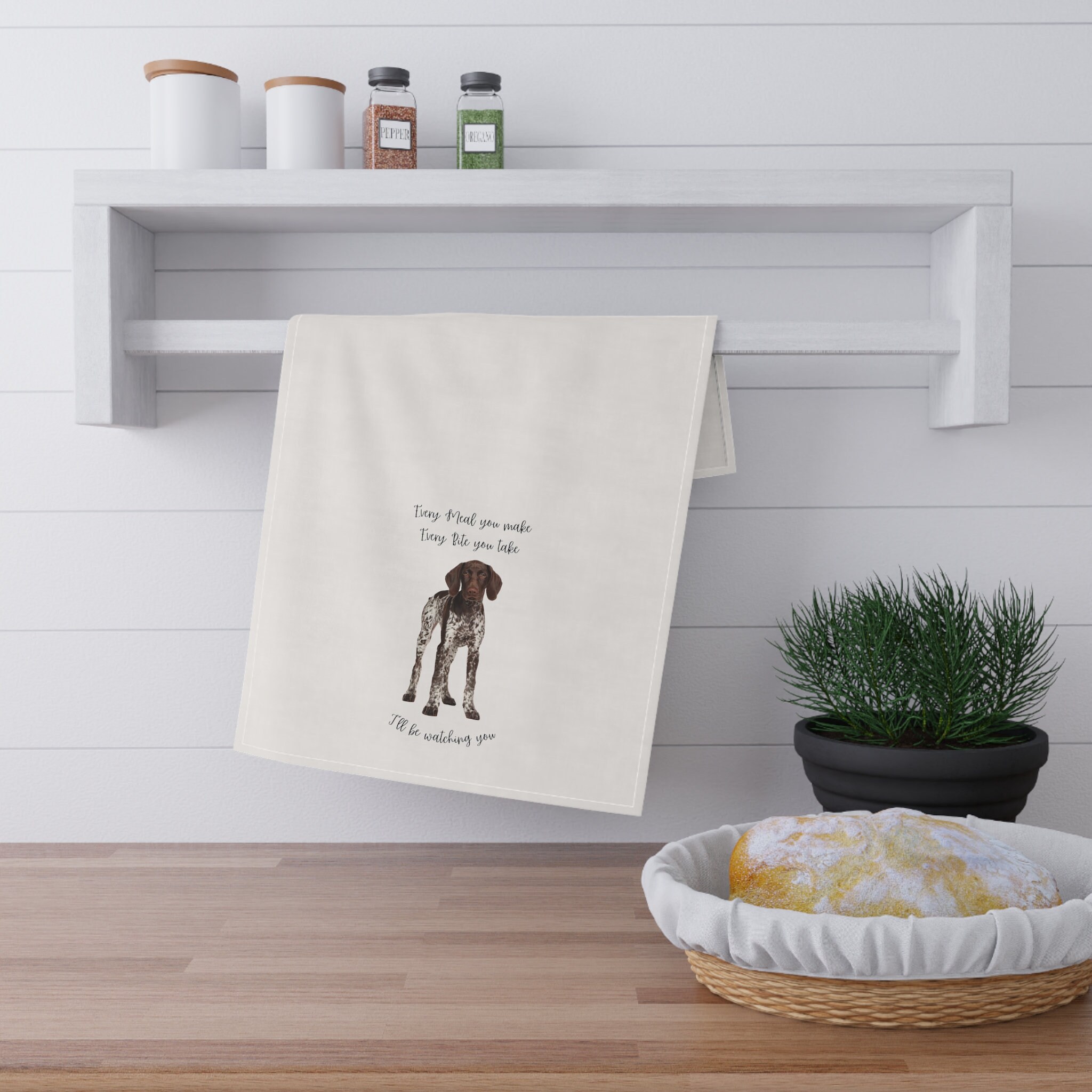 Sausage dog hand towel sale