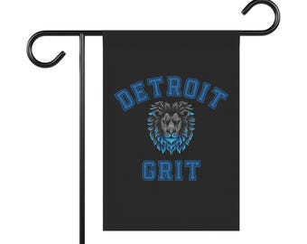 Detroit Lions Grit Garden & House Banner