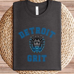 Detroit Lions Grit Jersey Short Sleeve Tee