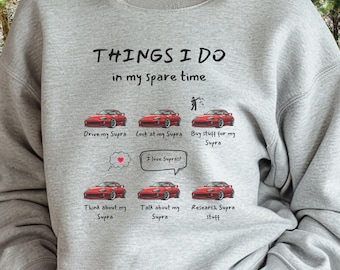 Supras no meu tempo livre - Moletom Premium Crewneck