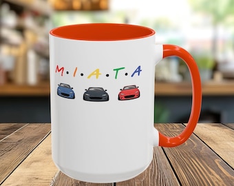 Miata Colorful Coffee Mug