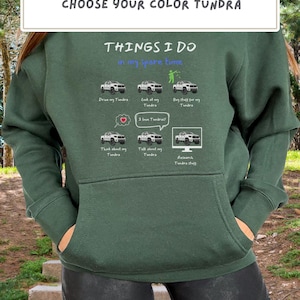 Toendra Trucks in my Spare Time Premium fleecehoodie