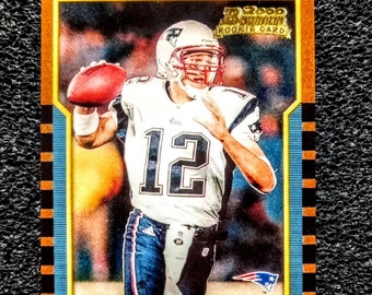 2000 Tom Brady Bowman Rookie Card. Reprint Mint Condition!!