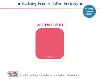 Clay Recipe, Clay recipe for premo, Polymer clay recipes, Polymer clay tutorial