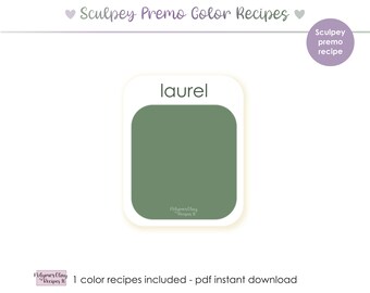 Clay Recipe, Clay recipe for premo, Polymer clay recipes, Polymer clay tutorial