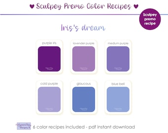 Clay Recipe, Clay recipe for premo, Polymer clay recipes, Polymer clay tutorial