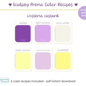 Clay Recipe, Clay recipe for premo, Polymer clay recipes, Polymer clay tutorial
