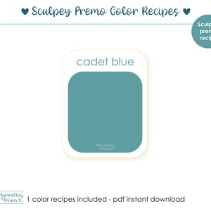 Clay Recipe, Clay recipe for premo, Polymer clay recipes, Polymer clay tutorial