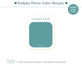 Clay Recipe, Clay recipe for premo, Polymer clay recipes, Polymer clay tutorial