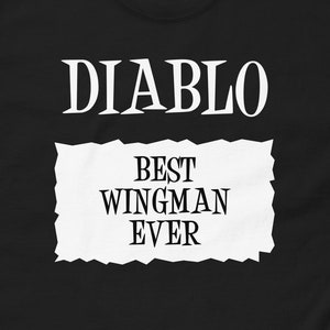 Diablo Taco Bell Sauce Paket &#39;BEST WINGMAN EVER&#39; Halloween Kostüm Herren klassisches T-Shirt