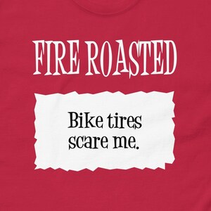 Fire Roasted Taco Bell Sauce Paket &#39;Fahrradreifen erschrecken mich.&#39; Halloween Kostüm Herren klassisches T-Shirt