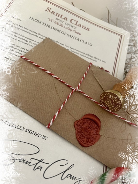 2026 Personalised Letter from Santa & Nice List Certificate - North Pole Keepsake. Santa key. Reindeer Food.