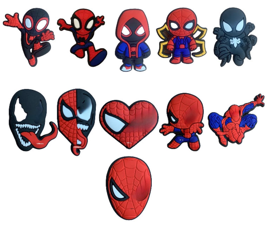 Spiderman Croc Charms -   Spiderman gifts, Spiderman theme