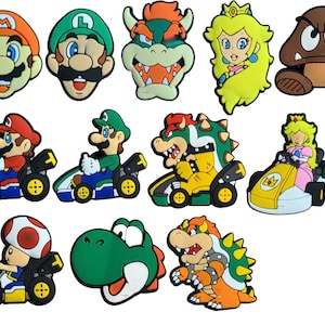 Cartoon Video Game Shoe Charm Accessories