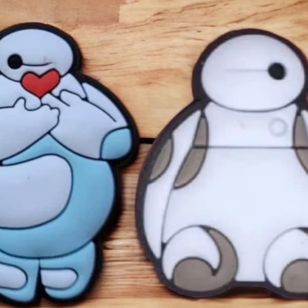 Super CUTE Baymax Inspired Shoe Charms/Big CUTE Robot Shoe Accessories