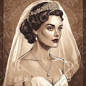 250 Bridal Images Prompts Designed For Canva Magic Media/Text To Image, Bridal Clipart, Wedding Clipart, AI Art, Bridal Png, Bridal Svg image 3