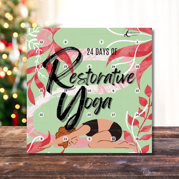 Advent Yoga Calendar Etsy