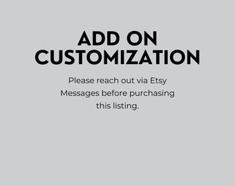 Custom add on
